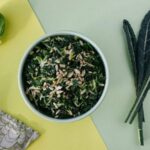 warm kale salad